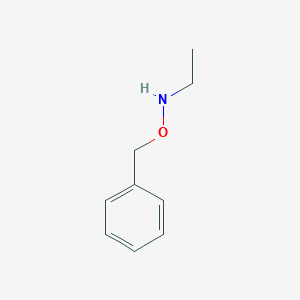 molecular formula C9H13NO B1295679 Ethanamine, N-(phenylmethoxy)- CAS No. 19207-59-1