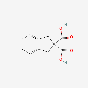 B1295680 Indan-2,2-dicarboxylic acid CAS No. 2437-08-3