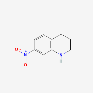 molecular formula C9H10N2O2 B1295683 7-硝基-1,2,3,4-四氢喹啉 CAS No. 30450-62-5