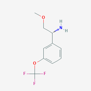 (R)-2-methoxy-1-(3-(trifluoromethoxy)phenyl)ethan-1-amine