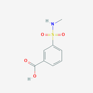 molecular formula C8H9NO4S B1295684 3-甲基磺酰基苯甲酸 CAS No. 35623-11-1