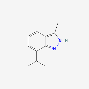 7-isopropyl-3-methyl-1H-indazole