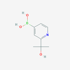 (2-(2-Hydroxypropan-2-yl)pyridin-4-yl)boronic acid