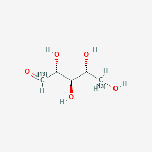 D-Ribose-1,5-13C2