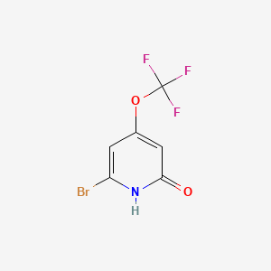 6-Bromo-4-(trifluoromethoxy)pyridin-2-ol