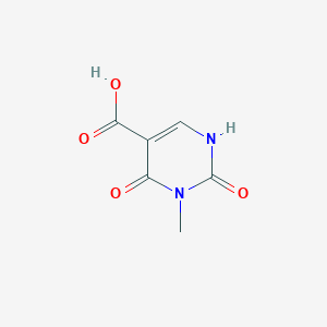 B1295698 3-Methyl-2,4-dioxo-1,2,3,4-tetrahydropyrimidine-5-carboxylic acid CAS No. 51727-06-1