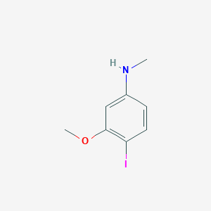 4-Iodo-3-methoxy-N-methylaniline