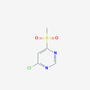 molecular formula C5H5ClN2O2S B1295704 4-氯-6-(甲磺酰基)嘧啶 CAS No. 89283-46-5