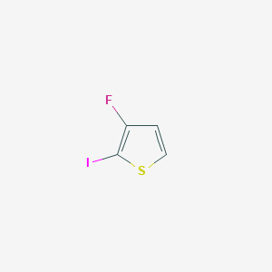 molecular formula C4H2FIS B12957042 3-Fluoro-2-iodothiophene CAS No. 32431-80-4