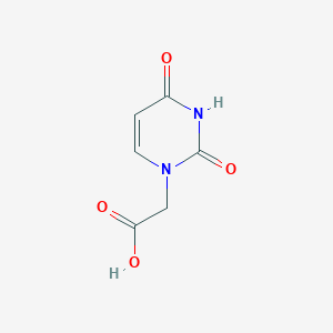 molecular formula C6H6N2O4 B1295708 (2,4-Dioxo-3,4-dihydro-2H-pyrimidin-1-yl)-acetic acid CAS No. 4113-97-7