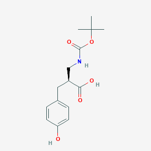 (S)-3-((tert-Butoxycarbonyl)amino)-2-(4-hydroxybenzyl)propanoic acid