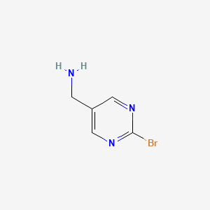 (2-Bromopyrimidin-5-yl)methanamine