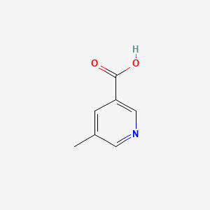 molecular formula C7H7NO2 B1295713 5-甲基烟酸 CAS No. 3222-49-9