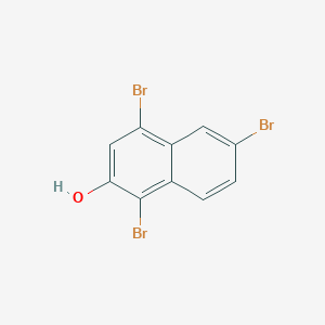 1,4,6-Tribromonaphthalen-2-ol