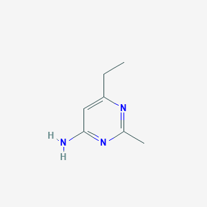 B1295718 6-Ethyl-2-methylpyrimidin-4-amine CAS No. 90008-43-8