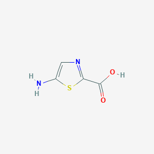 molecular formula C4H4N2O2S B1295720 5-氨基噻唑-2-羧酸 CAS No. 500290-48-2