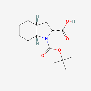 (2R,3aR,7aR)-1-(tert-Butoxycarbonyl)octahydro-1H-indole-2-carboxylic acid