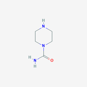 molecular formula C5H11N3O B1295725 哌嗪-1-甲酰胺 CAS No. 5623-95-0