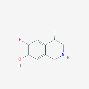 6-Fluoro-4-methyl-1,2,3,4-tetrahydroisoquinolin-7-ol