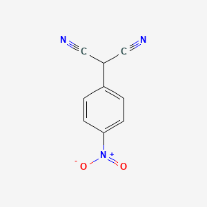 molecular formula C9H5N3O2 B1295726 4-(二氰甲基)硝基苯 CAS No. 7077-65-8