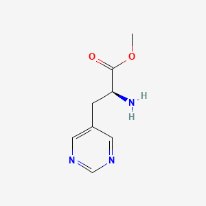 Methyl (S)-2-amino-3-(pyrimidin-5-yl)propanoate