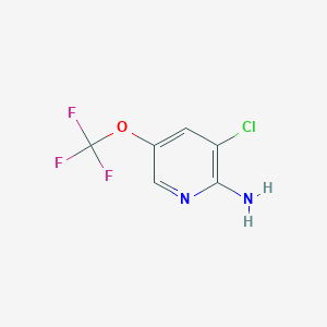 3-Chloro-5-(trifluoromethoxy)pyridin-2-amine