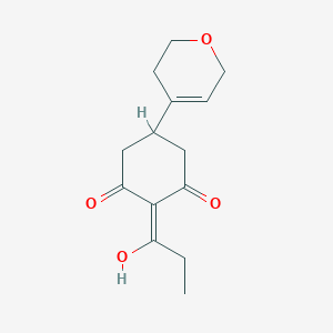 5-(3,6-Dihydro-2H-pyran-4-YL)-3-hydroxy-2-propionylcyclohex-2-enone