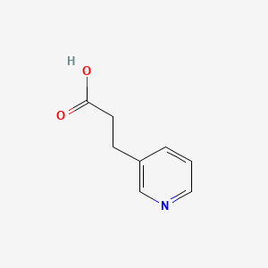 molecular formula C8H9NO2 B1295739 3-Pyridinepropionic acid CAS No. 3724-19-4