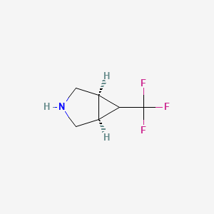 (1R,5S,6r)-6-(Trifluoromethyl)-3-azabicyclo[3.1.0]hexane