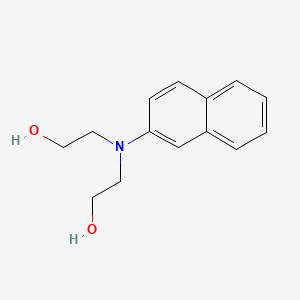 molecular formula C14H17NO2 B1295744 N,N-双(2-羟乙基)-2-萘胺 CAS No. 6270-13-9