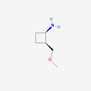 (1R,2S)-2-(methoxymethyl)cyclobutan-1-amine