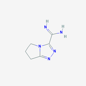 6,7-Dihydro-5H-pyrrolo[2,1-c][1,2,4]triazole-3-carboximidamide