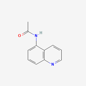 molecular formula C11H10N2O B1295750 N-(喹啉-5-基)乙酰胺 CAS No. 42464-80-2