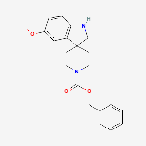 Benzyl 5-methoxyspiro[indoline-3,4'-piperidine]-1'-carboxylate