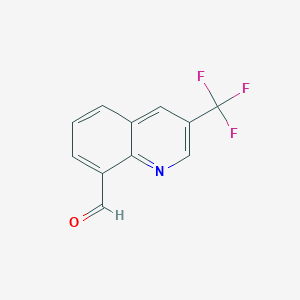 3-(Trifluoromethyl)quinoline-8-carbaldehyde