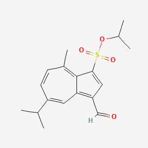 Isopropyl 3-formyl-5-isopropyl-8-methylazulene-1-sulfonate