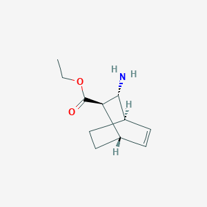 Ethyl (1S,2R,3R,4R)-3-aminobicyclo[2.2.2]oct-5-ene-2-carboxylate