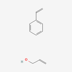 molecular formula C11H14O B1295762 2-丙烯-1-醇，与乙烯基苯的共聚物 CAS No. 25119-62-4