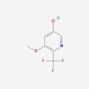 5-Methoxy-6-(trifluoromethyl)pyridin-3-ol