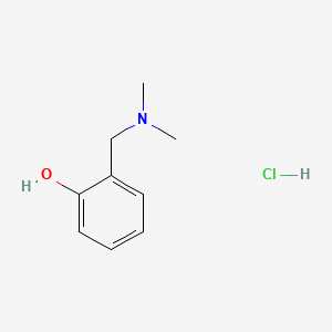 molecular formula C9H14ClNO B1295763 2-[(Dimethylamino)methyl]phenol hydrochloride CAS No. 25338-54-9