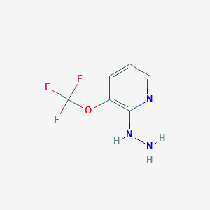 2-Hydrazinyl-3-(trifluoromethoxy)pyridine