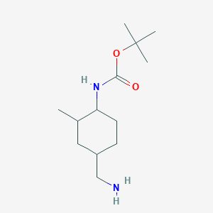 tert-Butyl (4-(aminomethyl)-2-methylcyclohexyl)carbamate