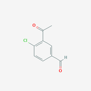 3-Acetyl-4-chlorobenzaldehyde