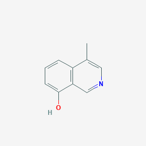 molecular formula C10H9NO B12957703 4-Methylisoquinolin-8-ol 