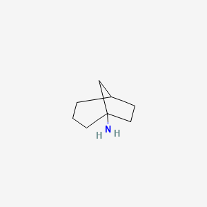 molecular formula C8H15N B12957711 Bicyclo[3.2.1]octan-1-amine 