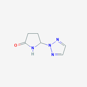 5-(2H-1,2,3-Triazol-2-yl)pyrrolidin-2-one