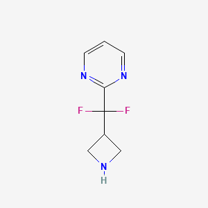 2-(Azetidin-3-yldifluoromethyl)pyrimidine