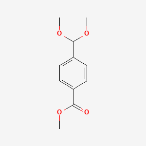 molecular formula C11H14O4 B1295775 Methyl 4-(dimethoxymethyl)benzoate CAS No. 42228-16-0