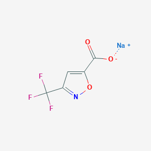 Sodium 3-(trifluoromethyl)isoxazole-5-carboxylate