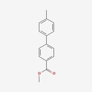 molecular formula C15H14O2 B1295776 methyl 4'-methylbiphenyl-4-carboxylate CAS No. 49742-56-5